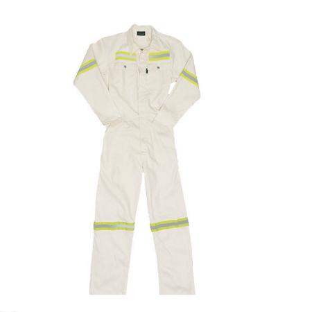 GLAM 1PC UNBLEACHED J54 BOILERSUIT WITH REFLECTIVE TAPE copy