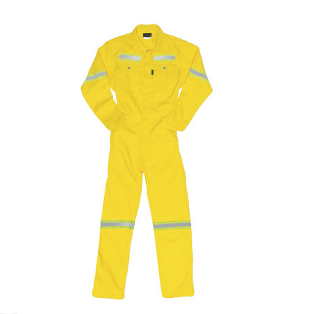 GLAM 1PC YELLOW J54 BOILERSUIT WITH REFLECTIVE TAPE copy